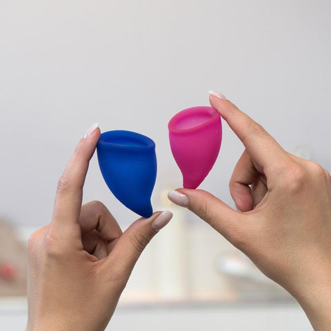 Fun Factory - Fun Cup Menstrual Cup Size A & B Kit (Pink/Ultramarine)