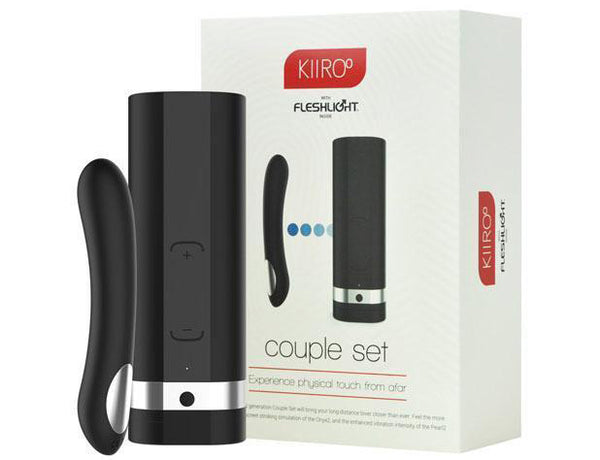 Kiiroo - Onyx2 & Pearl2 Interactive Couples' Masturbator/Vibrator Kit