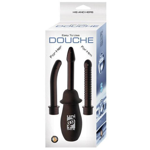 Nasstoys - His & Hers Easy To Use Douche (สีดำ)