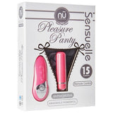 NU - Sensuelle Pleasure Panty Wireless Remote Control Rechargeable Bullet (Pink)