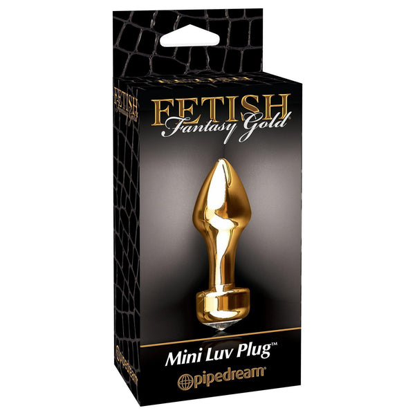 Pipedream - Fetish Fantasy Gold Mini Luv Plug (ทอง)