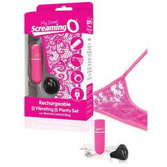 The Screaming O - My Secret Rechargeable Remote Control Panty Vibrator (Pink)
