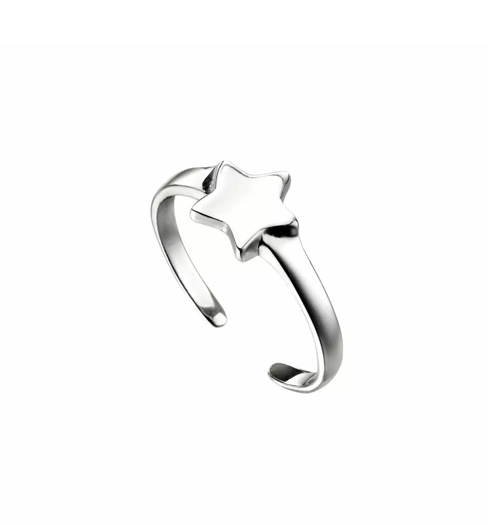 Buy Open Plaited Sterling Silver Toe Ring For £12.99 | Uneak Boutique