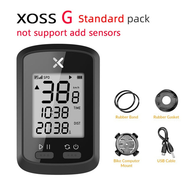 xoss g  speedometer