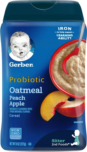 gerber probiotic oatmeal