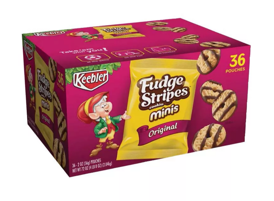 keebler fudge stripes minis