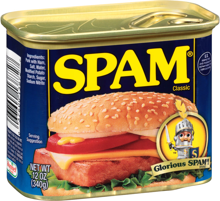 Spam Classic Luncheon Meat 12 Oz — 