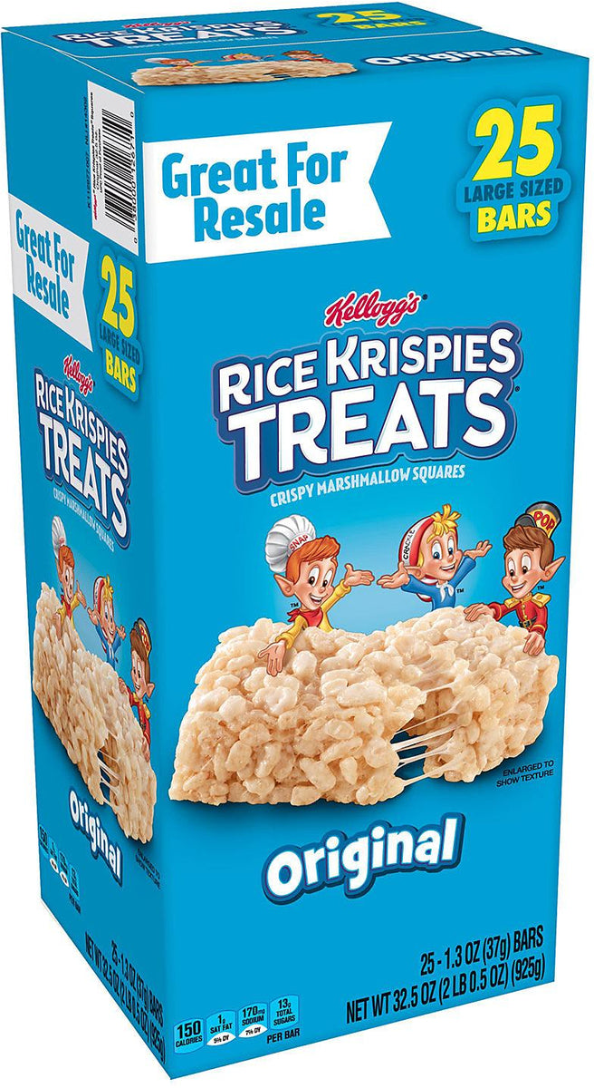 Kellogg's Rice Krispies Treats, Value Pack, 25 ct — Goisco.com
