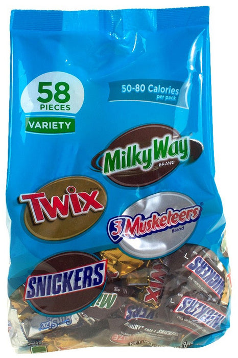 Chocolate Fun Size Variety Pack, 58 ct — Goisco.com