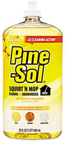 pine sol lemon cleaner mop squirt floor oz fresh surface zoom multi pinch tap