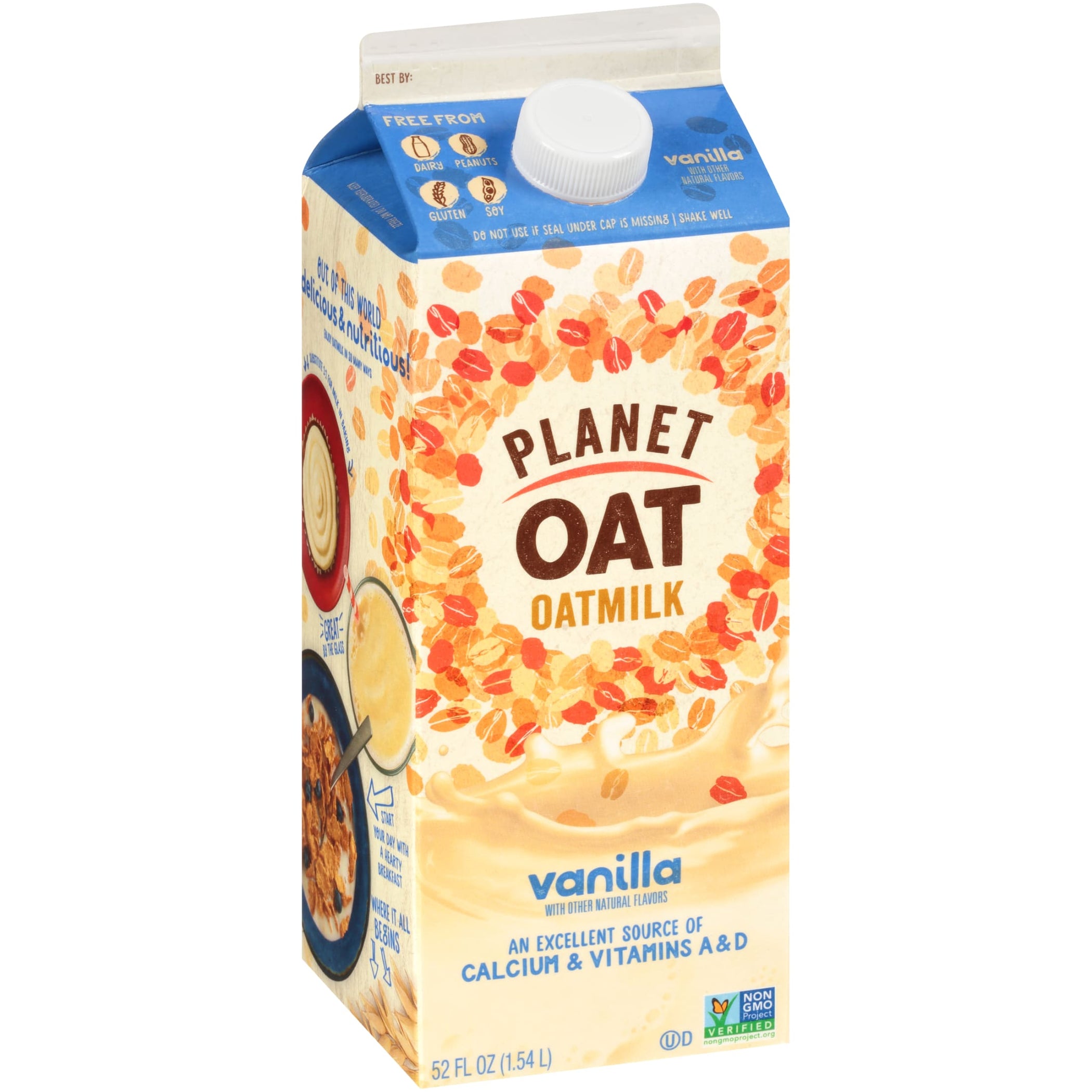 Planet Oat Vanilla Oatmilk , 52 oz — Goisco.com