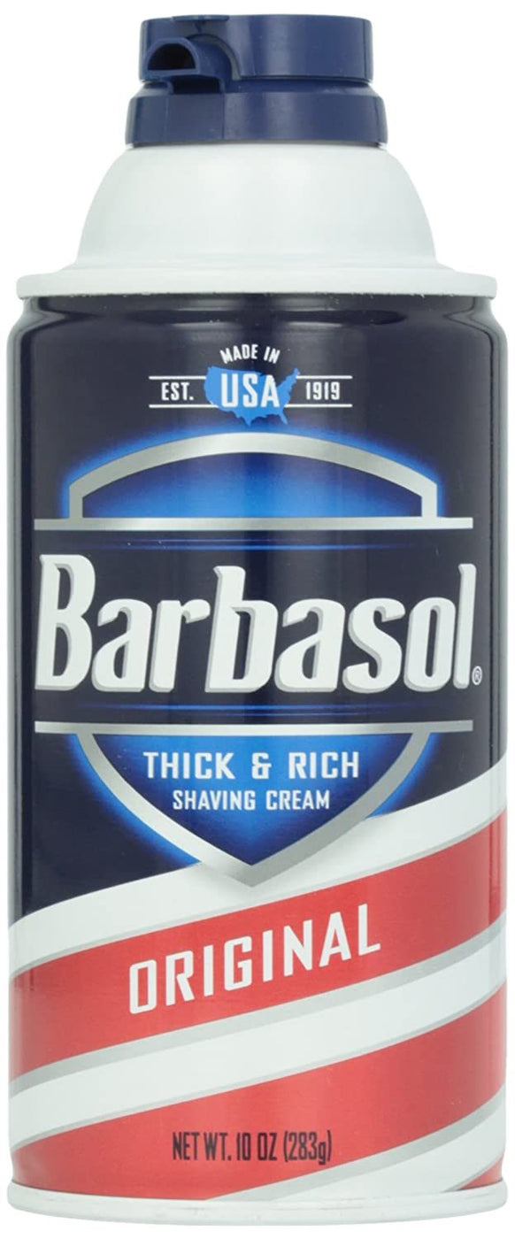 Barbasol Thick & Rich Shaving Cream, Original, 4 x 283 gr — Goisco.com
