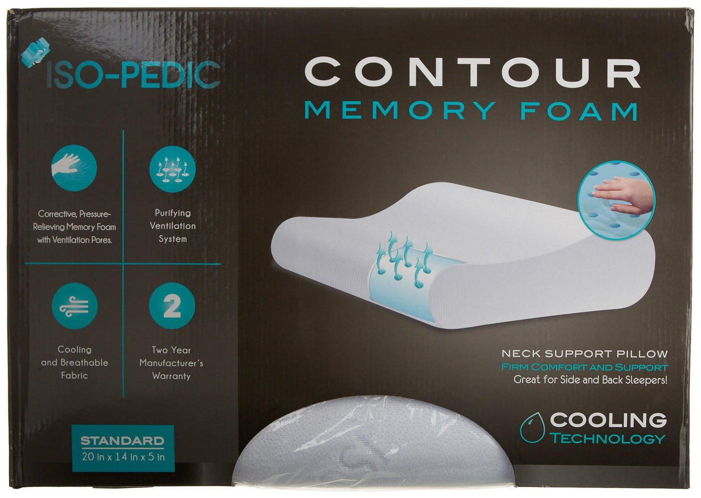 iso pedic memory foam mattress topper