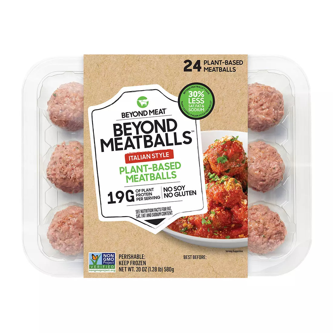 Beyond Meat Italian Style Plant Based Meatballs 20 Oz —