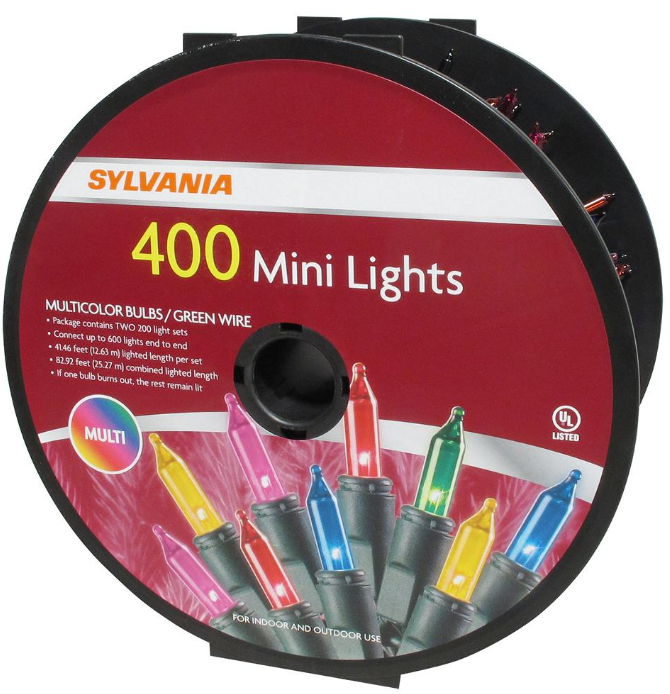 sylvania 400 mini lights