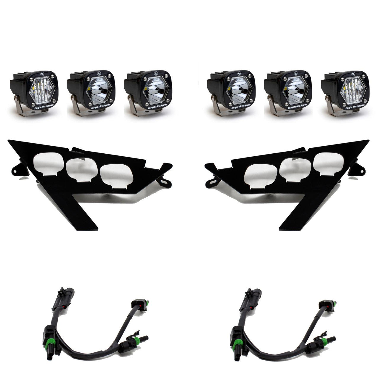 20-24 Polaris S1 Triple LED/Laser Headlight Kit