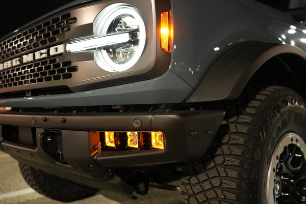 Ford Bronco Pod Lights On Front Bumper