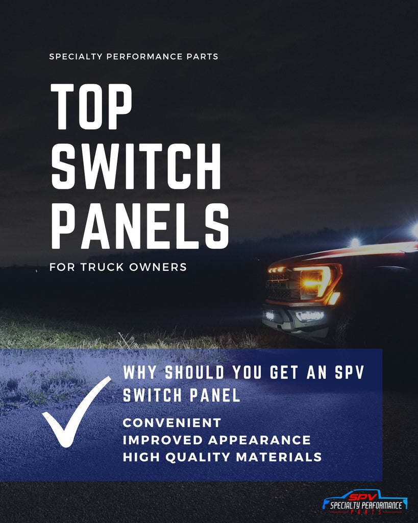 Top Switch Panels For Cars