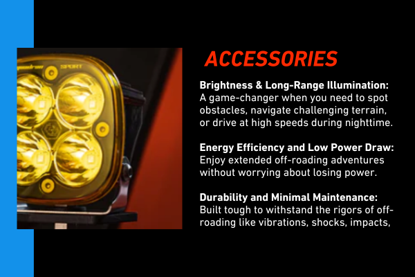 Key Features to Look for in the Best Off-Roading Light Accessories