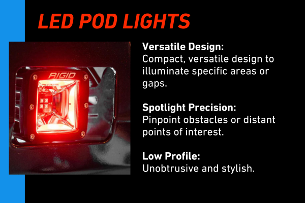 Advantages of LED pod lights