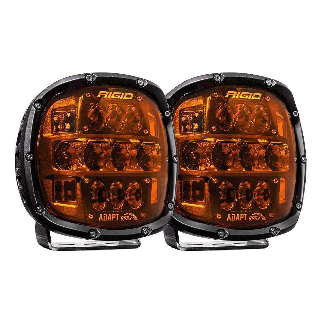 Rigid Industries (90122) Chase Tail Light Kit w/ Mounting Bracket - Amber