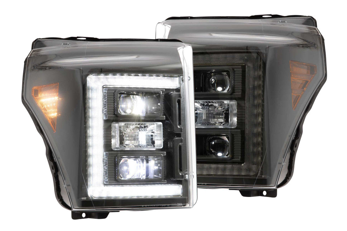 GMC Yukon (07-14) Plug-N-Play XB Hybrid LED Headlights LF557