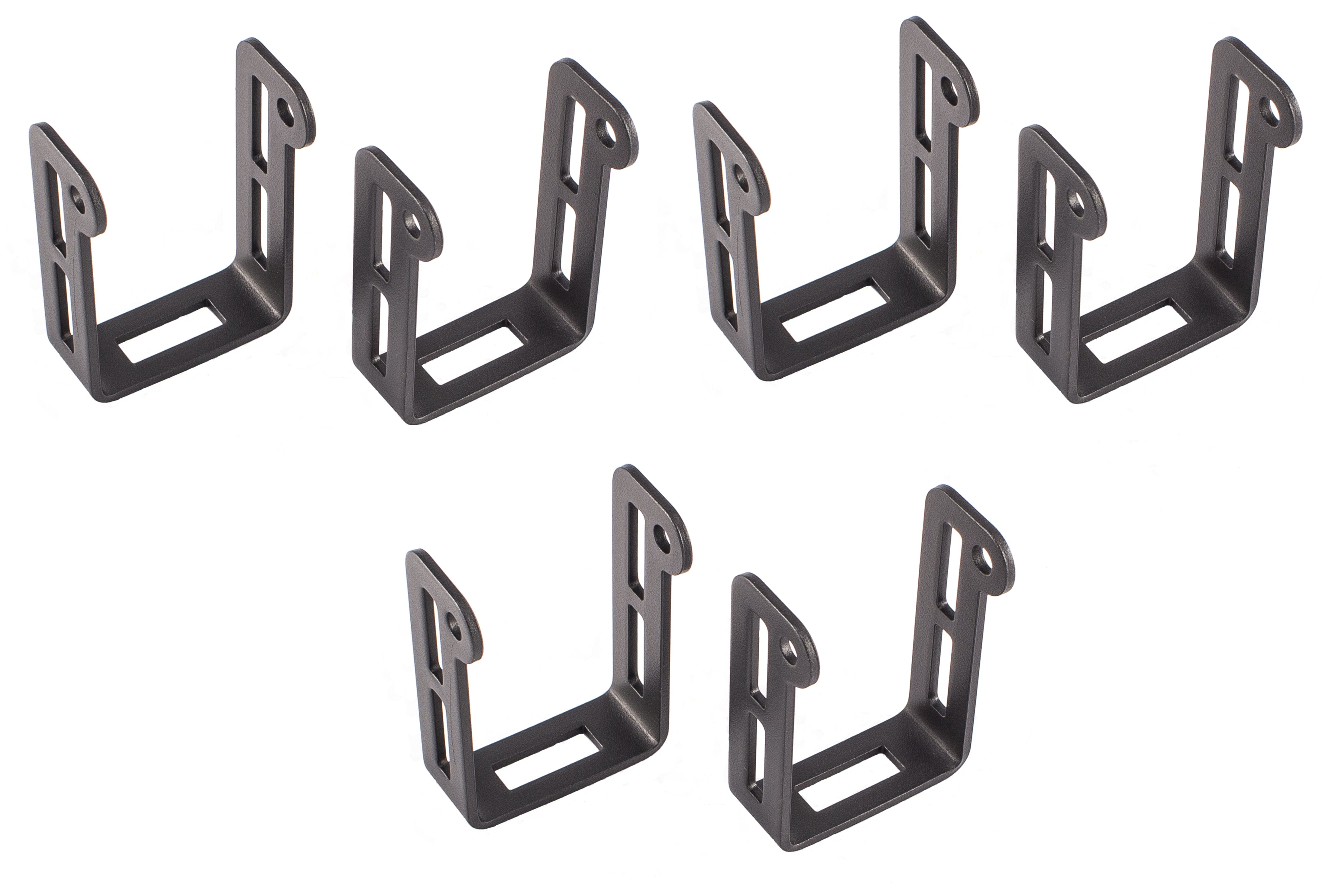 Rigid D-Series Top Side Mounting Brackets (Flips light) (SET OF 6) FOR 17+ RAPTOR/Bronco