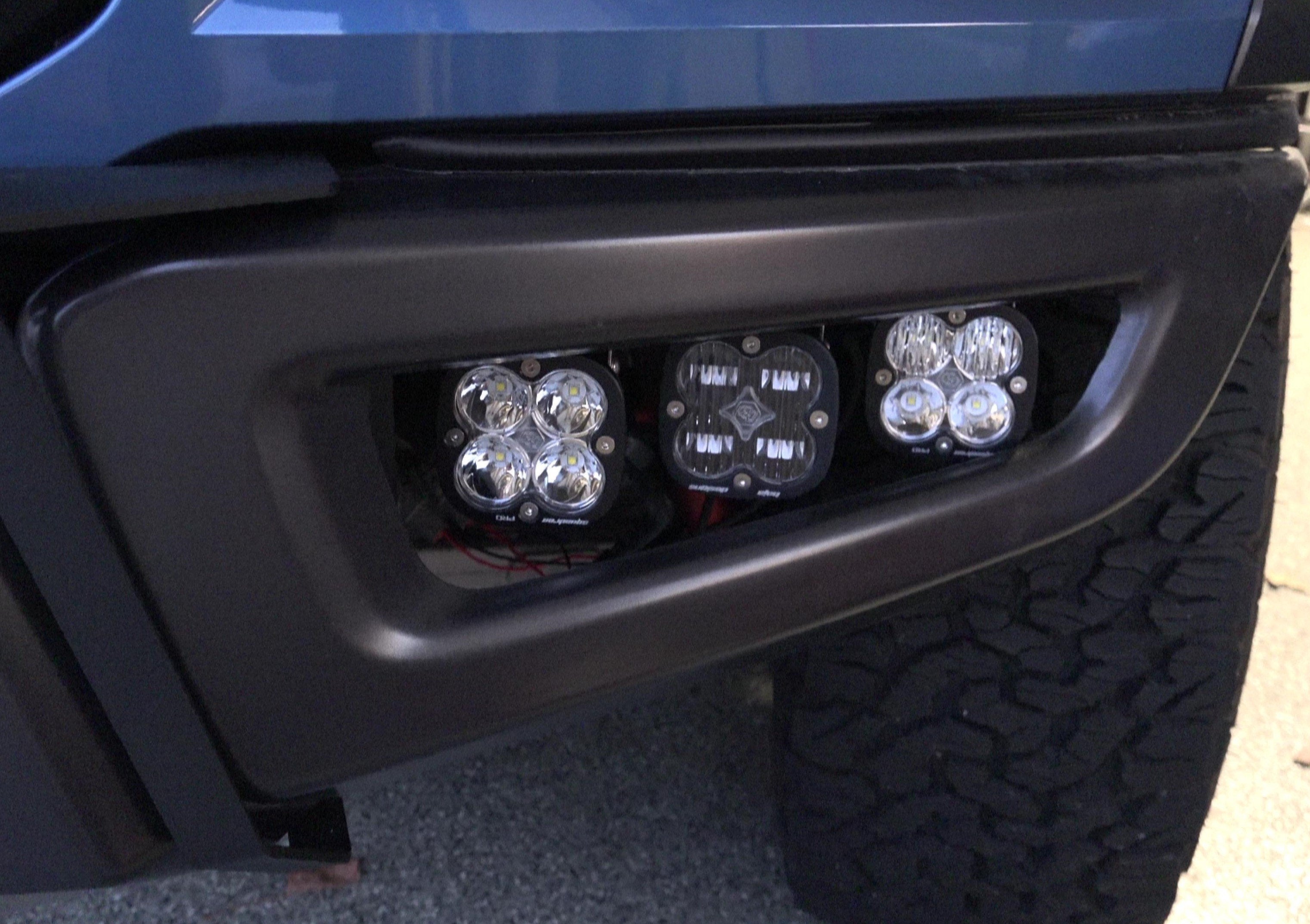 Ford Raptor LED light bar set up ::: JAM DESIGNS ::: LED LIGHT
