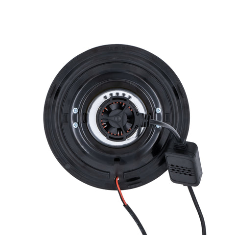 High Beam Black 30W LED 575 with Modern Switchback Halo – Dapper Lighting