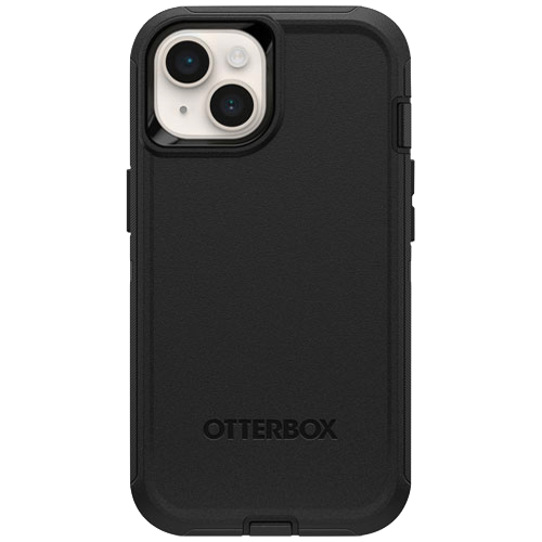 iphone with a black otterbox defender case