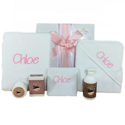 newborn baby girl gift hamper