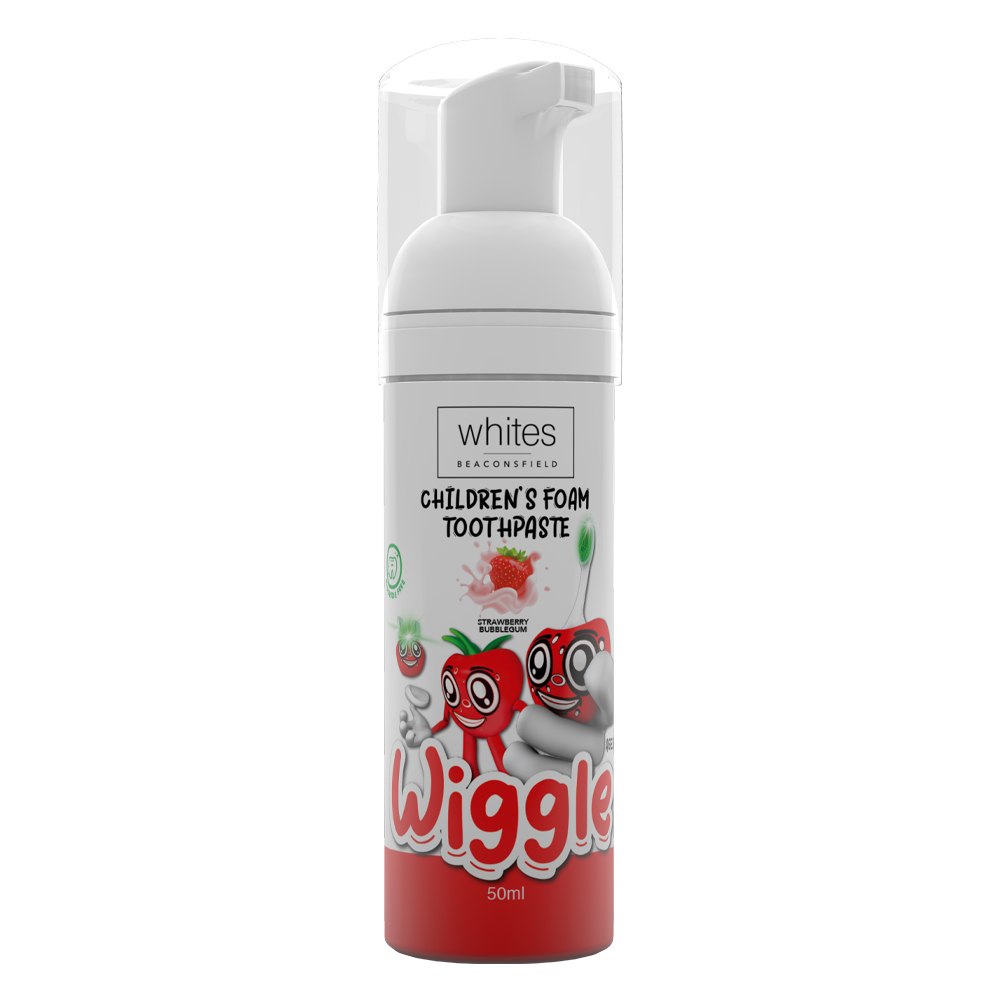 "Wiggle" Fluoride Toothpaste Foam - Whites Beaconsfield product image