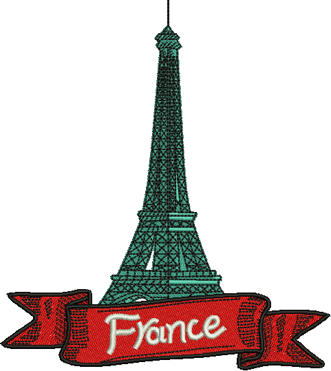 Eiffel Tower France Drawing Cool Emb Designs