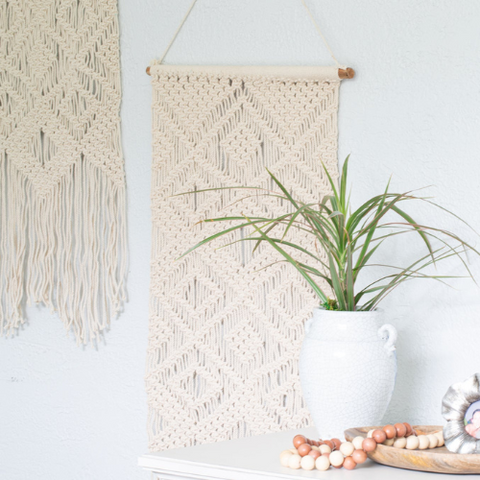 macrame wall hanging