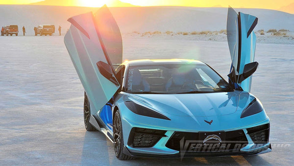 Chevrolet Corvette C8 2020-2023 Lambo Door Conversion Kit by Vertical Doors Inc. VDCCHEVYCORC820 RollingThunder, C8Z51, Corvette, C8, West Texas Vettes, Lawless Lopez, Chevrolet corvette c8, chevrolet, chevy, corvette, vette, c8, c8 vette, corvette c8, c8r, c8 z06, grand sport, stingray, cars, sportscars, vertical doors gang, Vertical Doors Inc, Lambo Doors, Vertical Doors, Door Conversion