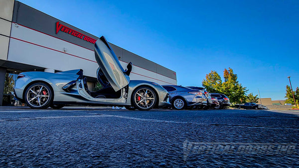 Transform Your Corvette C8 with the Best Lambo Doors kit in the market with over 2 decades of experience.