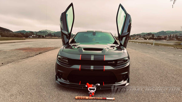 @392.harley, California, CA, Dodge Charger Lambo Door Conversion Kit by Vertical Doors Inc., VDCDC11, Mopar, SXT, GT, R/T, Scat Pack, Scat Pack Widebody, Hellcat Widebody Jailbreak, SRT Hellcat Redeye Jailbreak, lambo doors, vertical doors, door conversion, scissor doors, butterfly doors, wing doors,  Dodge Charger lambo doors, Dodge Charger vertical doors, Dodge Charger door conversion, Dodge Charger scissor doors, Dodge Charger butterfly doors, Dodge Charger wing doors,