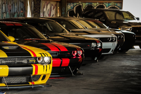 Check out Alex's @alex.392shaker Dodge Challenger from Nevada featuring Lambo Door Conversion Kit by Vertical Doors Inc.