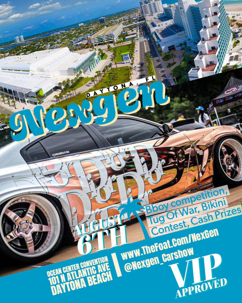 Car Show | 8/6/23 | Daytona Beach, FL | NeXgen Daytona Beach Edition| Come and check out @dreamscat392 Dodge Charger with Vertical Lambo Doors by Vertical Doors, Inc.