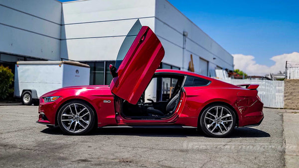juswayne_ Ford Mustang Lambo Door Conversion Kit by Vertical Doors Inc., VDCFM15, Ford Mustang, ford, mustang, 6thgen, GT, stang, Shelby GT350, Bullitt, Shelby GT500, Mach 1, Roush RS, Cyclone, Coyote, EcoBoost, Vertical Doors Inc, Lambo Doors, Vertical Doors, door conversion, scissor doors, butterfly doors, wing doors, pic of the day, repost, Ford Mustang Lambo Doors, Ford Mustang Vertical Doors, Ford Mustang door conversion, Ford Mustang scissor doors, Ford Mustang butterfly doors, Ford Mustang wing doors