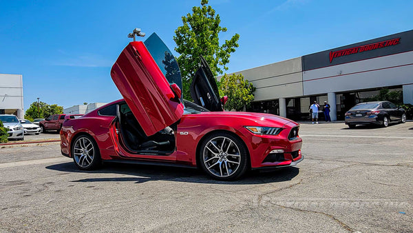juswayne_ Ford Mustang Lambo Door Conversion Kit by Vertical Doors Inc., VDCFM15, Ford Mustang, ford, mustang, 6thgen, GT, stang, Shelby GT350, Bullitt, Shelby GT500, Mach 1, Roush RS, Cyclone, Coyote, EcoBoost, Vertical Doors Inc, Lambo Doors, Vertical Doors, door conversion, scissor doors, butterfly doors, wing doors, pic of the day, repost, Ford Mustang Lambo Doors, Ford Mustang Vertical Doors, Ford Mustang door conversion, Ford Mustang scissor doors, Ford Mustang butterfly doors, Ford Mustang wing doors