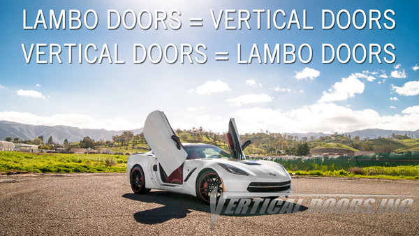 LAMBO DOORS IS ANOTHER TERM FOR VERTICAL DOORS