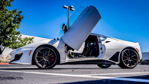 Lotus Evora Lambo Door Conversion Kit by Vertical Doors Inc., VDCLOTEV10, Evora GT, Evora IPS, Evora S, Evora 400, Evora Sport 410, Evora GT430,  lambo doors, vertical doors, door conversion, scissor doors, butterfly doors, wing doors,  Lotus Evora lambo doors, Lotus Evora vertical doors, Lotus Evora door conversion, Lotus Evora scissor doors, Lotus Evora butterfly doors, Lotus Evora wing doors,