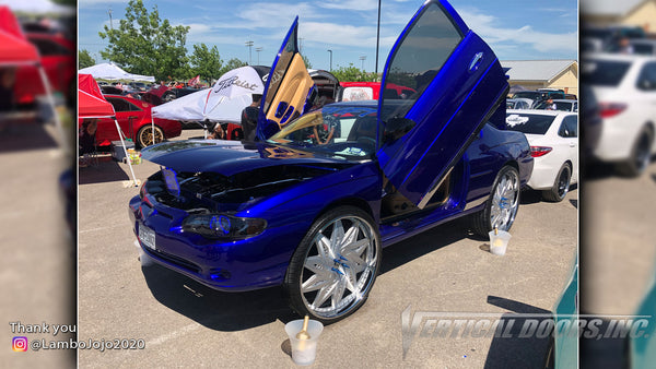 Check out @LamboJojo2020 Chevrolet Monte Carlo from Texas featuring Vertical Doors, Inc. vertical lambo door conversion kit.