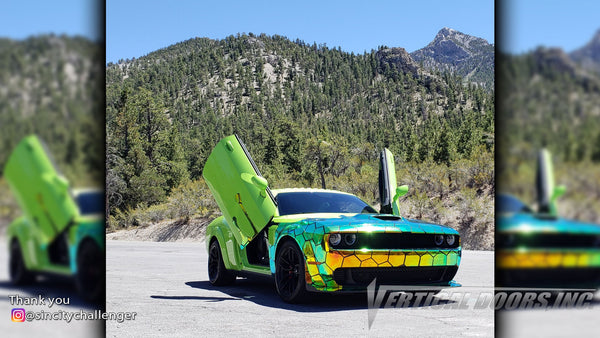 Check out some great looking cars from "Sincity" Las Vegas, Nevada featuring Vertical Lambo Doors Conversion Kit from Vertical Doors, Inc.