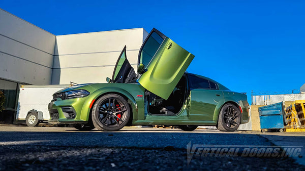 Check Richard’s Dodge Charger from Nevada with Door conversion kit by Vertical Doors, Inc. AKA "Lambo Doors"