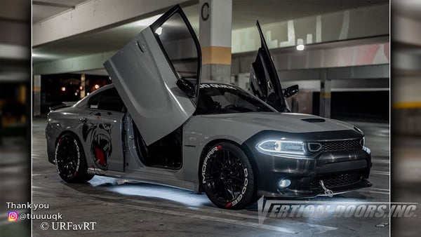 @tuuuuqk Dodge Charger from California featuring Vertical Lambo Doors Conversion Kit from Vertical Doors, Inc.