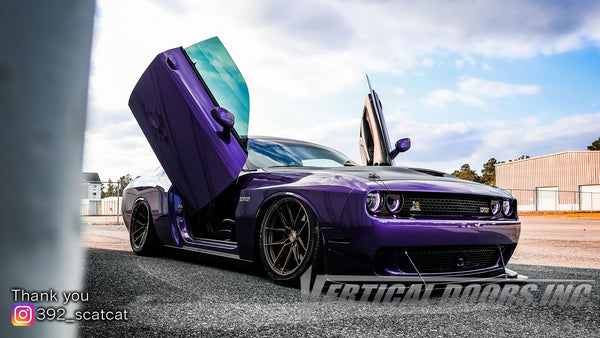 Richard's Dodge Challenger with Vertical Lambo Door Conversion Kit