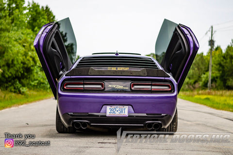 Richard's Dodge Challenger with Vertical Lambo Door Conversion Kit