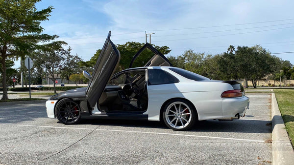 @srqsoarer Toyota Soarer from Florida featuring Vertical Door conversion kit by Vertical Doors, Inc. AKA "Lambo Doors"